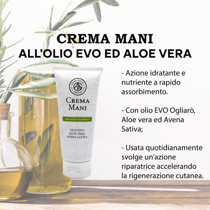 Scheda crema mani